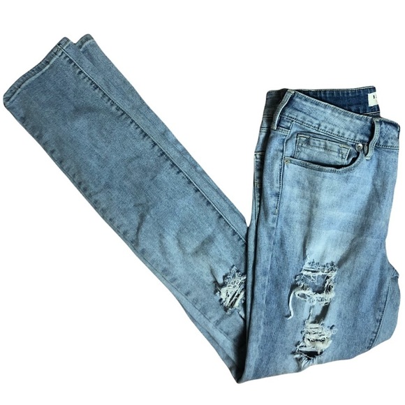 Pacsun Low Rise Distressed Jeans 25 - Picture 3 of 3